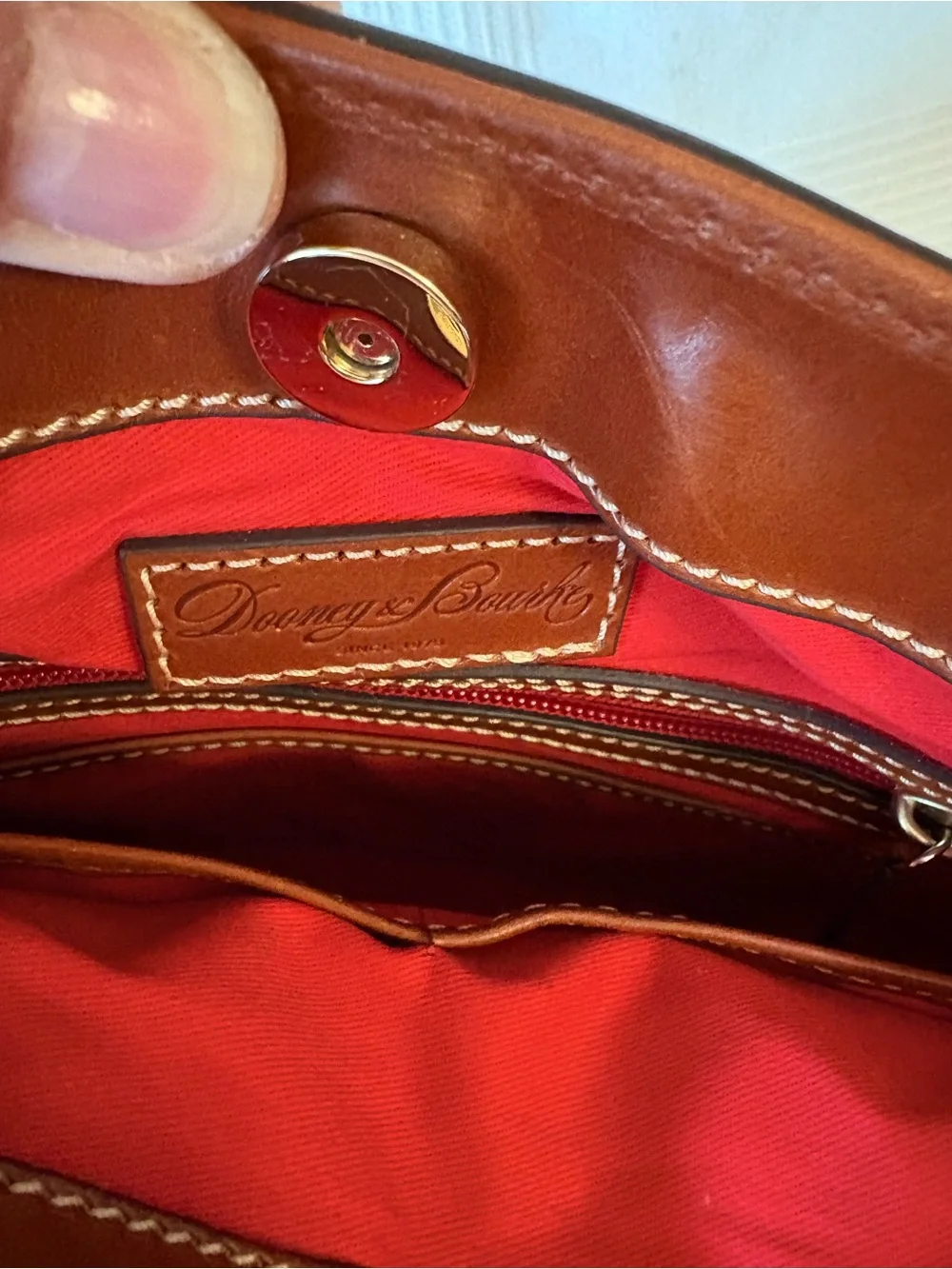 Dooney & Bourke Pebble Grain Small Sara Bag - Elephant